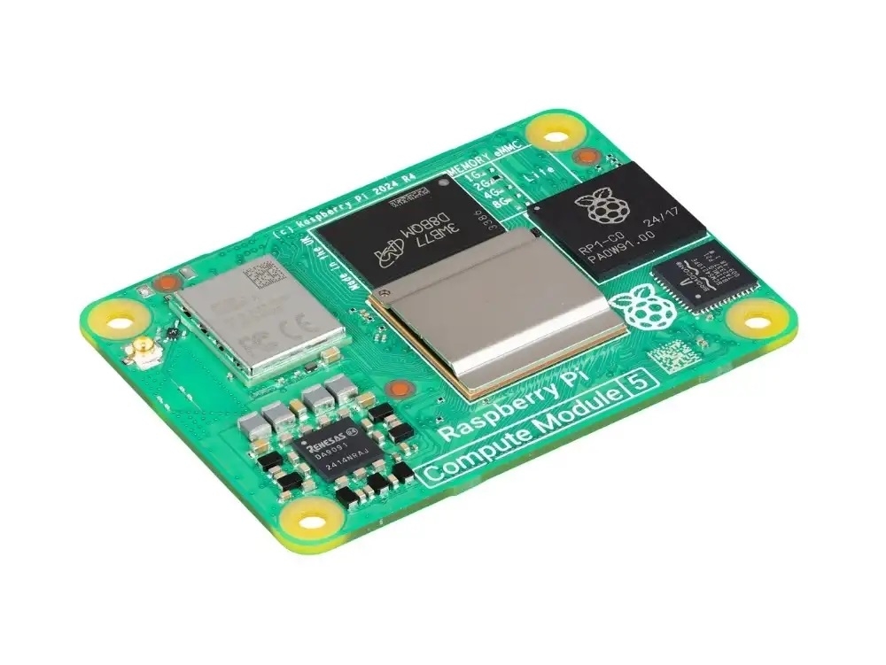 Raspberry Pi 5のモジュール版「Raspberry Pi Compute Module 5」が 