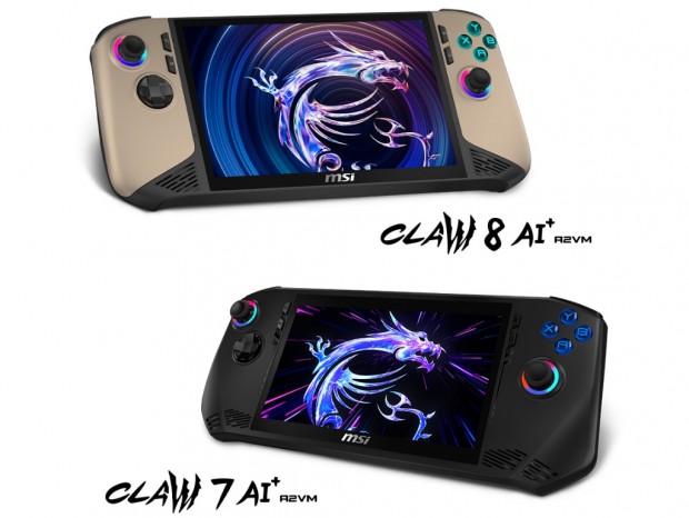 MSI、Core Ultra 7 258Vを搭載するモバイルゲーミングPC「Claw 8 AI+