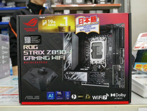 アキバ入荷情報) PCIe 5.0 M.2×2搭載のMini-ITXマザーボード、ASUS