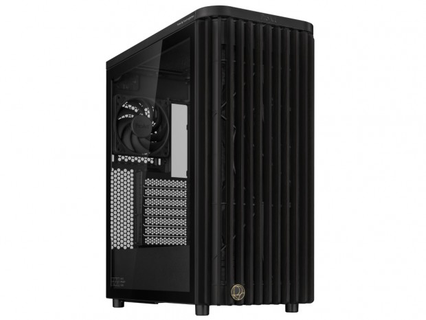 32mm厚160mmファンを2基搭載するアッシュ材採用ミドルタワー、ASUS