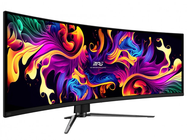 MSI、32:9の49型DQHD有機ELゲーミングディスプレイ「MPG 491CQPX QD-OLED」発売
