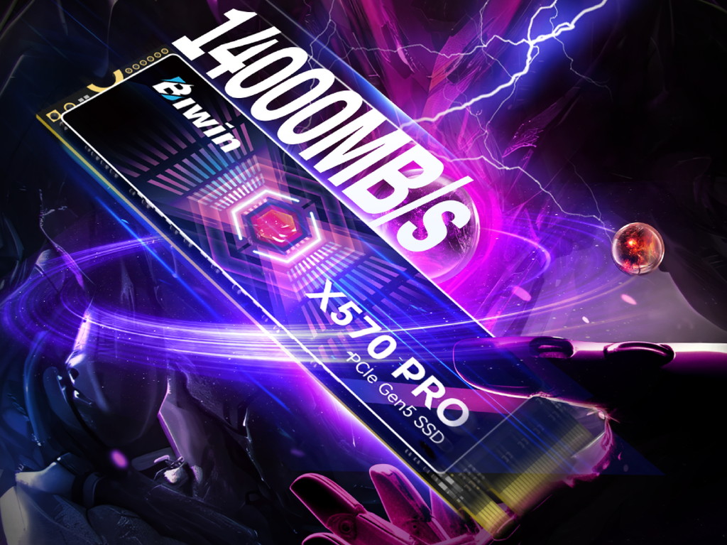 内蔵型SSD Biwin X570 Gen5 SSD 2TB NVMe Amazon | Biwin X570 PRO 2TB SSD Gen5×4 最大読込：14000MB/s NVMe2.0