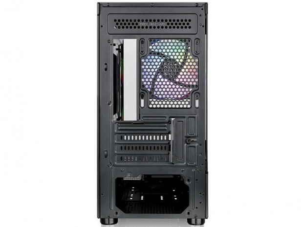 ピラーレスミニタワーPCケースの新色、Thermaltake「View 170 TG ARGB Black」発売