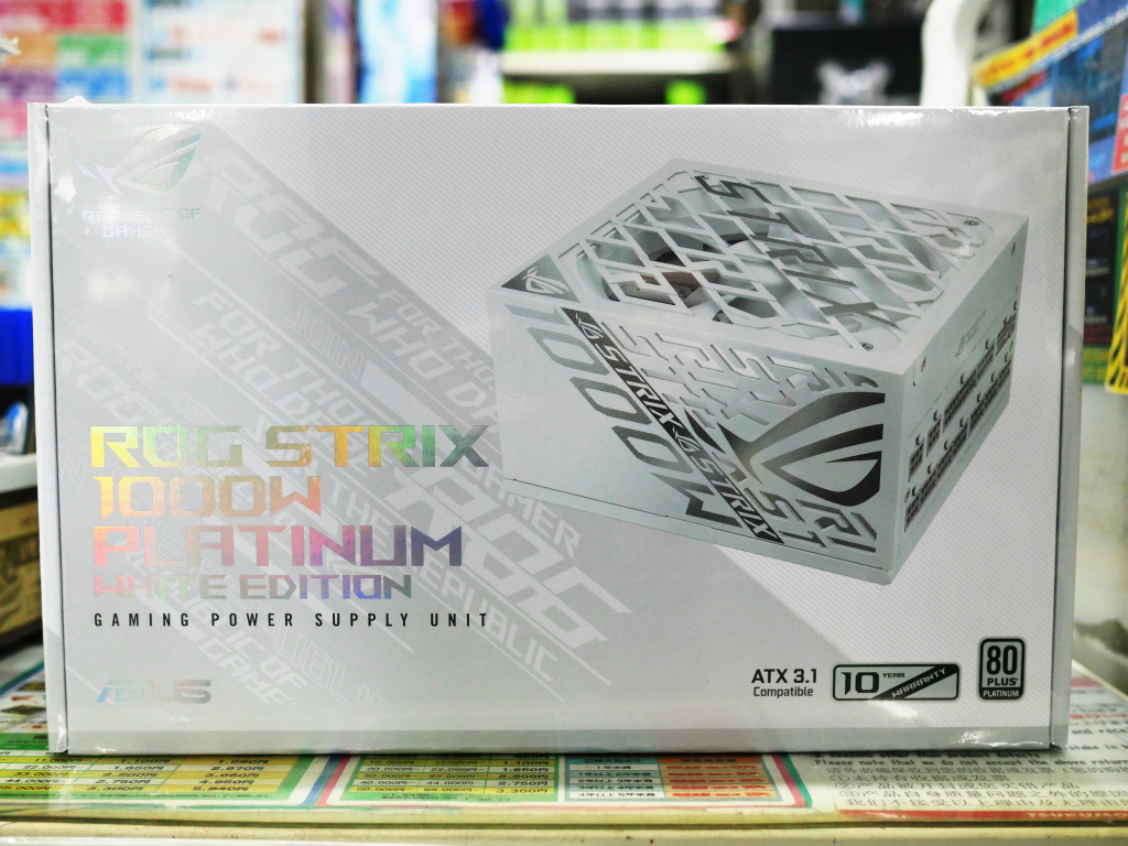 アキバ入荷情報) GPU-FIRSTとGaN MOSFET搭載の白いフルモジュラー電源