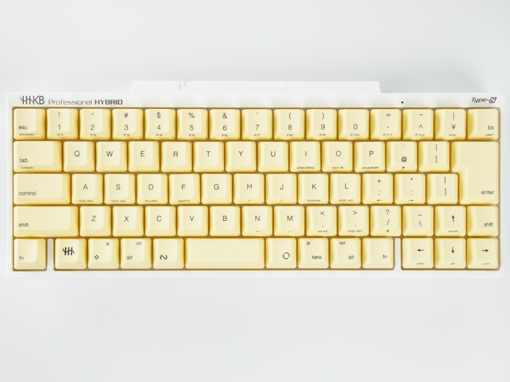 HHKBカラーキートッププロジェクト第3弾。温かみのある黄色の「蒲公英