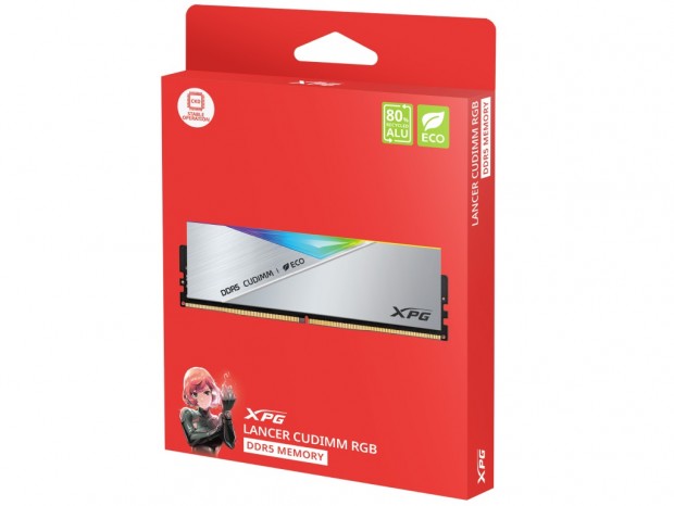 最大9,200MT/sのCKD搭載DDR5メモリ、XPG「LANCER CUDIMM RGB DDR5」発売