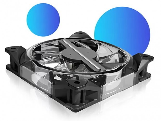 3Dホログラフ映像を表示できる120mmファン、Dynatron「Holo120L」