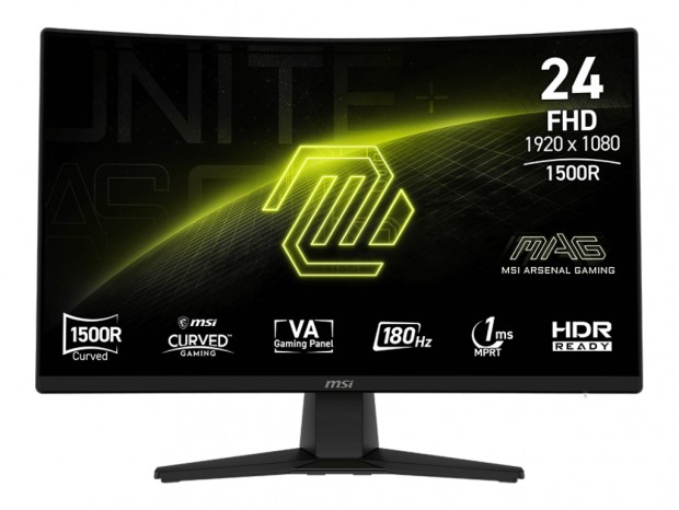 (今日のお買い得) 180Hz対応のフルHD湾曲ゲーミング液晶、MSI「MAG 242C」が29％オフ