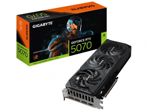 WINDFORCEを搭載したSFF対応GeForce RTX 5070 Ti/5070がGIGABYTEから