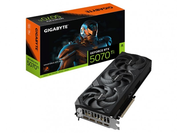 WINDFORCEを搭載したSFF対応GeForce RTX 5070 Ti/5070がGIGABYTEから