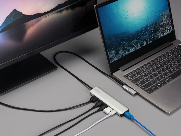 4K/120Hz、8K/30Hz対応のUSB Type-Cドッキングステーションがサンワサプライから