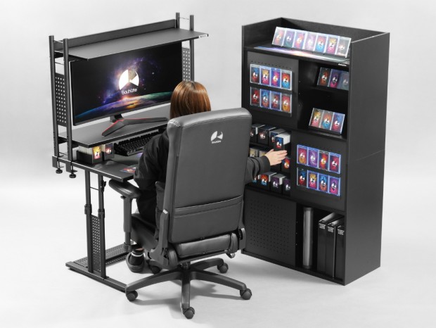 Bauhutte、3万枚のトレカを収納できるカードゲーマー専用「トレカ収納ラック」