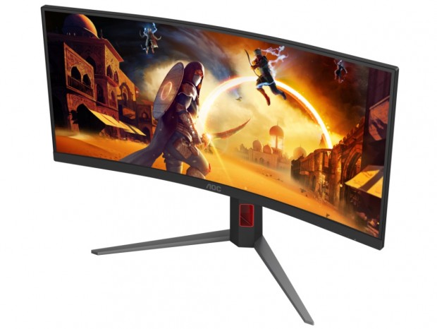 応答速度0.03msのFast VA採用34型湾曲ゲーミング液晶、AOC「CU34G4Z」