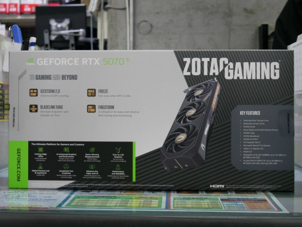 ZOTAC GAMING GeForce RTX 5070 Ti SOLID SFF OC