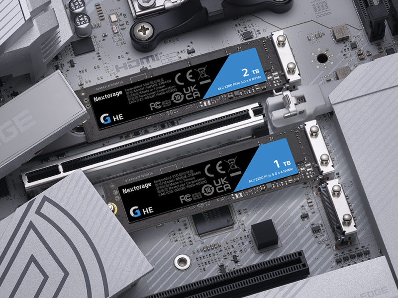 1TB Nextorage M.2 2280 PCle 5.0×4 NVMe Xシリーズ｜M.2 2280 PCIe®5.0 NVMe™ SSD - Nextorage