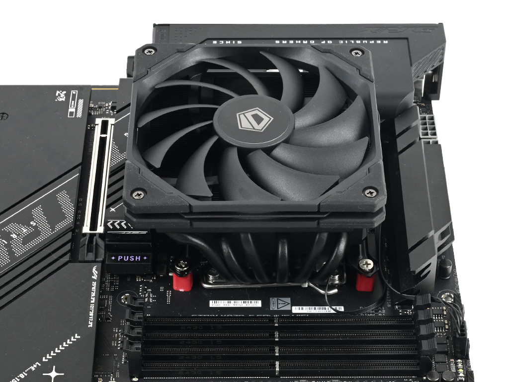 全高67mmのロープロCPUクーラー、ID-COOLING「IS-67-XT BLACK」は