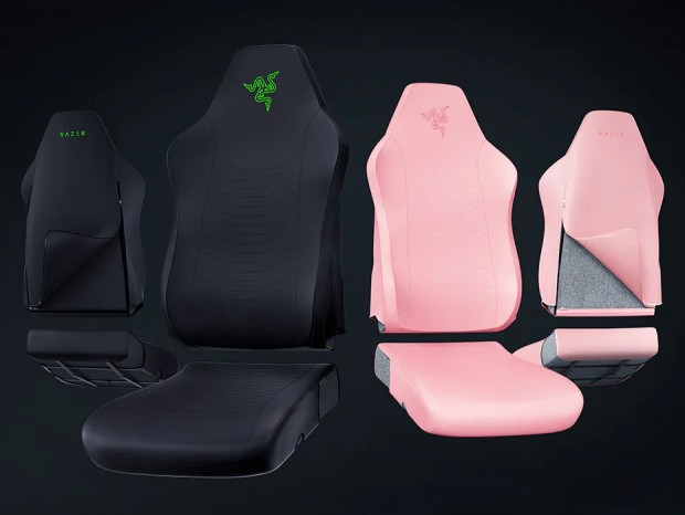汚れたら洗濯機で丸洗いできる「Razer Iskur V2 X」専用カバー