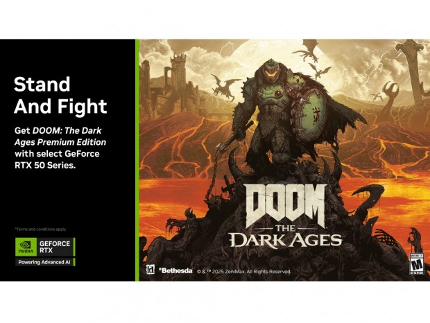 NVIDIA、GeForce RTX 50シリーズ購入で「DOOM: The Dark Ages」がもらえるキャンペーン