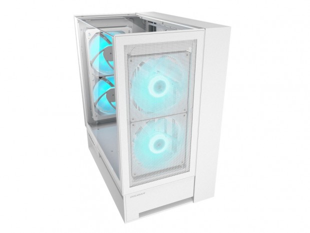 左・右・中央レイアウトが可能な対称デザインのPCケース、COUGAR