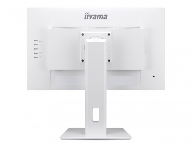 広視野角なIPSパネルを採用するホワイトカラーの23.8型液晶、iiyama