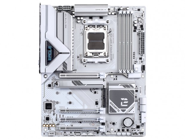GIGABYTE、AMD B850チップ搭載のオールホワイト仕様マザーボード「B850 EAGLE WIFI7 ICE」