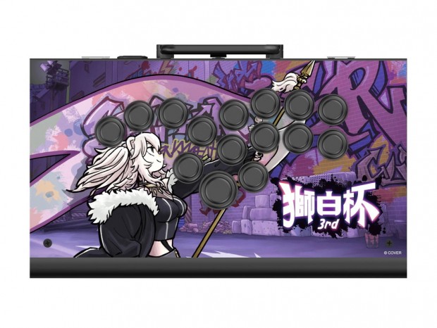 獅白ぼたん主催の格ゲーイベントとコラボした限定アケコン「iO 獅白杯