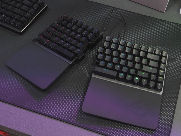 COMPUTEX：ROGから初登場、分割エルゴの高速ワイヤレスゲーミング
