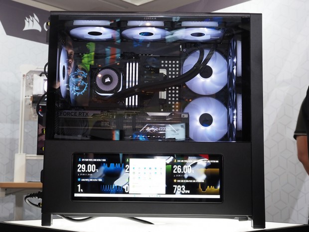 COMPUTEX：CORSAIR「FRAME 5000D」は最も高レベルな”ハイエンド