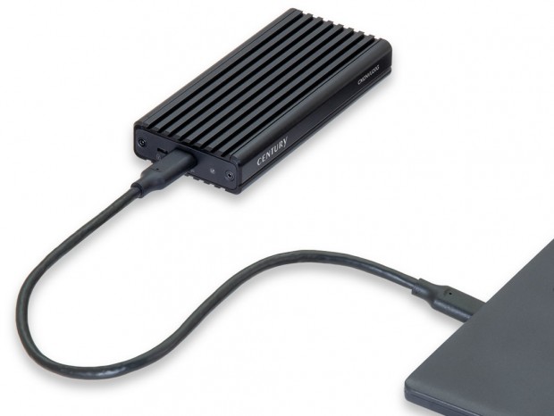 USB 3.2 Gen 2×2対応SSDケース「シンプルモバイル M.2 NVMe USB20G」5月下旬発売