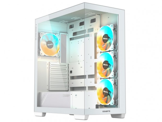 背面コネクタ対応のピラーレスPCケース、GIGABYTE「C500 PANORAMIC STEALTH ICE」発売