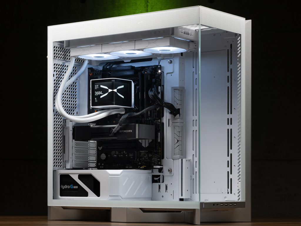 TRYX PANORAMA SE 360 ARGB ホワイト 簡易水冷　クーラー Tryx Panorama SE ARGB 360mm AIO CPU Cooler - White | GigaParts.com