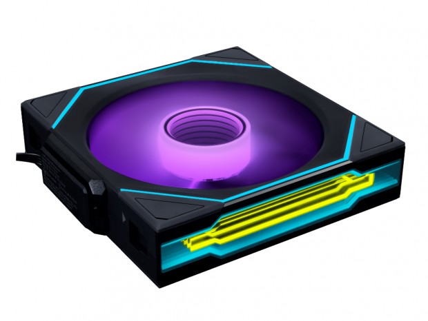 両サイドに異なるインフィニティミラーを搭載したワイヤレス連結ファンがLian Liから