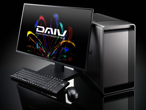 マウス、DAIV初のミニタワーPCデビュー。NVIDIA Studio認定モデルなど