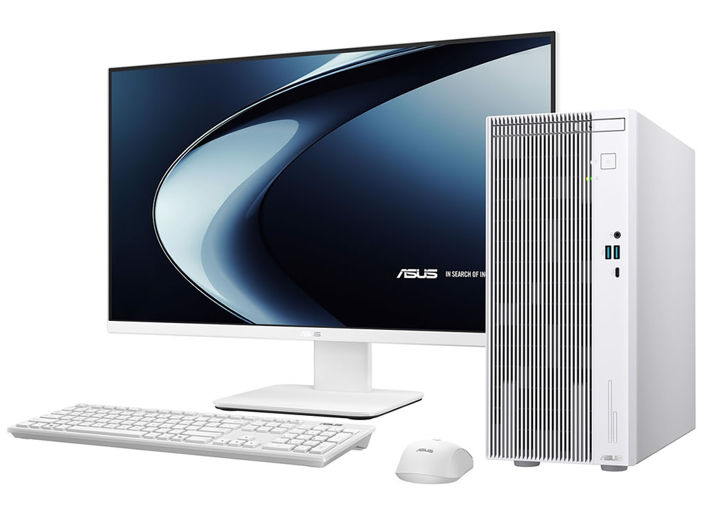 堅牢設計と静音性が特徴のデスクトップPC、ASUS「V500 Mini Tower