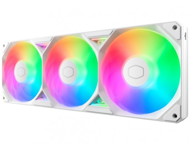 Cooler Master、配線・取り付けが簡単な一体型フレームファン「Sickleflow Edge 360/240 ARGB」