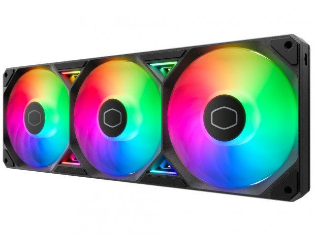 Cooler Master、配線・取り付けが簡単な一体型フレームファン「Sickleflow Edge 360/240 ARGB」