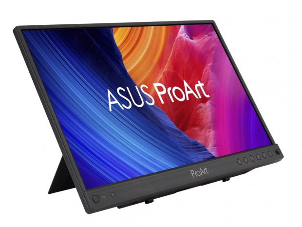 ASUS、12G-SDI入力を備える広色域なプロ向け15.6型4Kポータブル液晶「ProArt Display PA16USV」