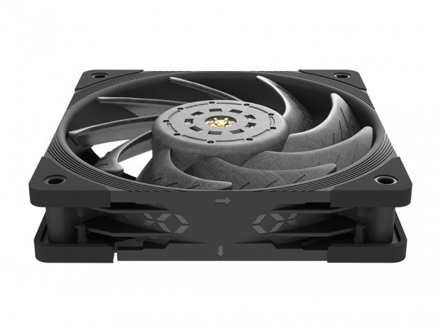 日本精工製デュアルボールベアリング採用の高耐久120mmファンが