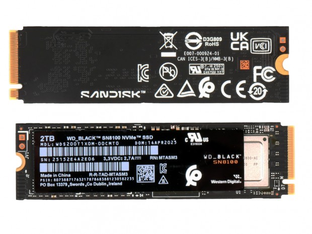 シーケンシャル・ランダムとも現行最高峰。Sandisk初のPCIe 5.0