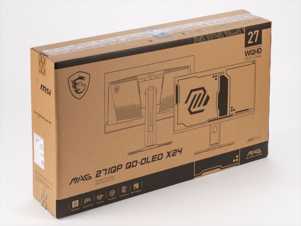 MAG 271QP QD-OLED X24パッケージ