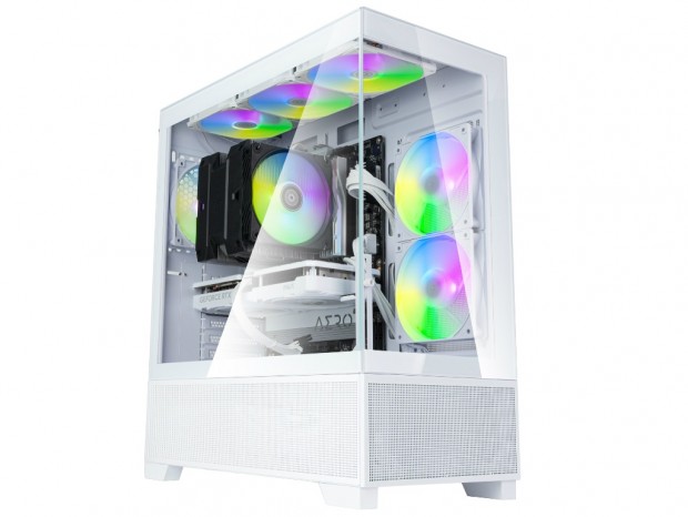 11台の冷却ファンを搭載できるピラーレスPCケース、SilverStone「Lucid