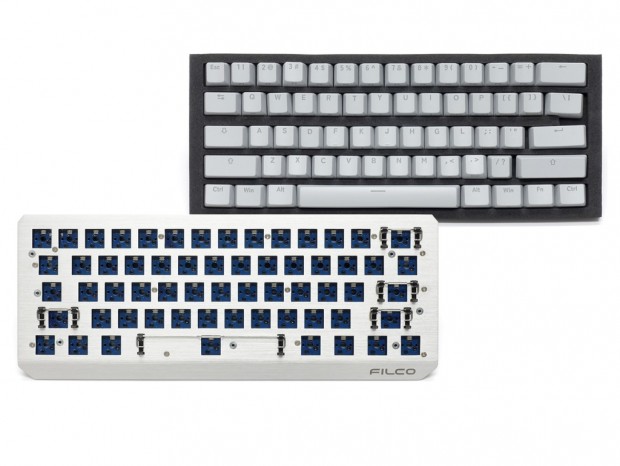 ダイヤテック、スイッチレスモデルもあるホットスワップ対応の60％キーボード「Majestouch Luce60」