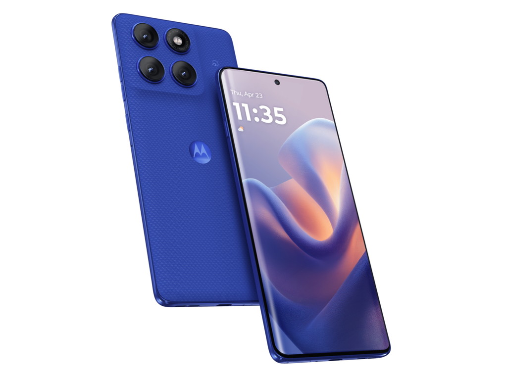 Motorola スマートフォン 青 充電器付き モトローラがAIキー搭載で125W急速充電対応のスマホ「motorola edge 60