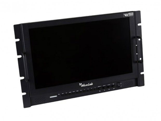 3G-SDI入力対応の7Uラックマウント17.3型液晶ディスプレイがMuxLabから