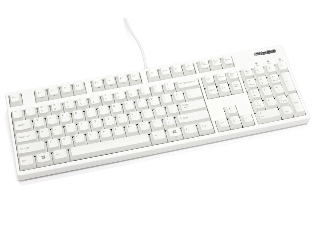 ダイヤテック、CHERRY MX2A搭載の真っ白なメカニカルキーボード