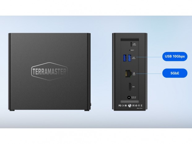 TerraMaster、最大4台のM.2 SSDを搭載できるコンパクトなオールフラッシュNAS「F4 SSD」