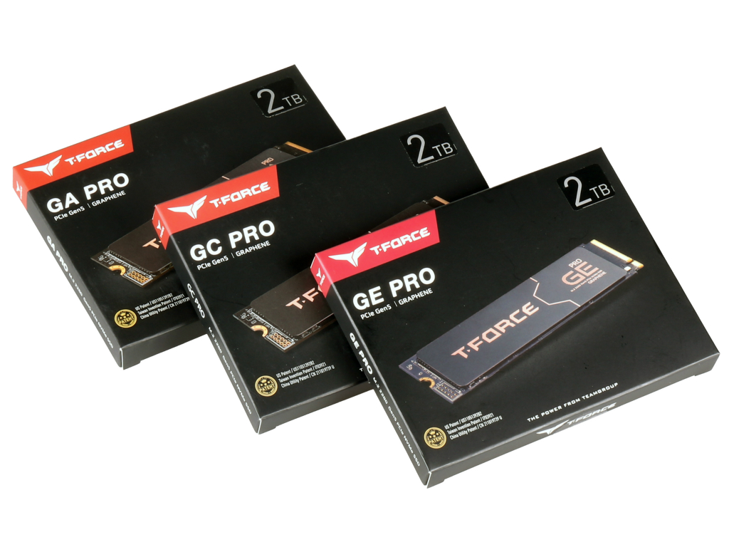 新品未開封 Gen5 M.2 SSD 1TB T-FORCE GA PRO GA PRO M.2 PCIe 5.0 SSD 1TB - TEAMGROUP