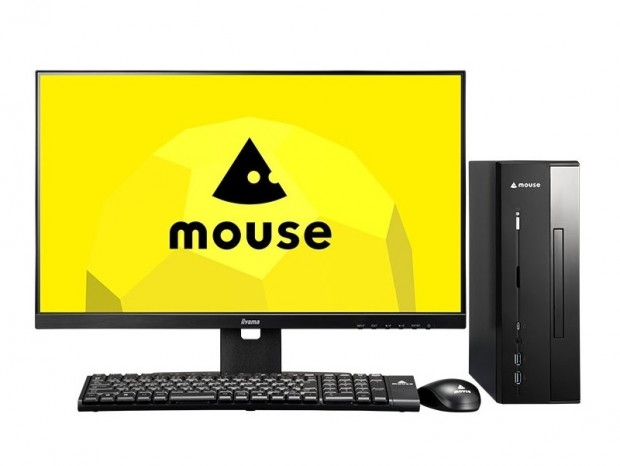 mouse、さらに小型化した省スペースな新型スリムケース採用PC「mouse