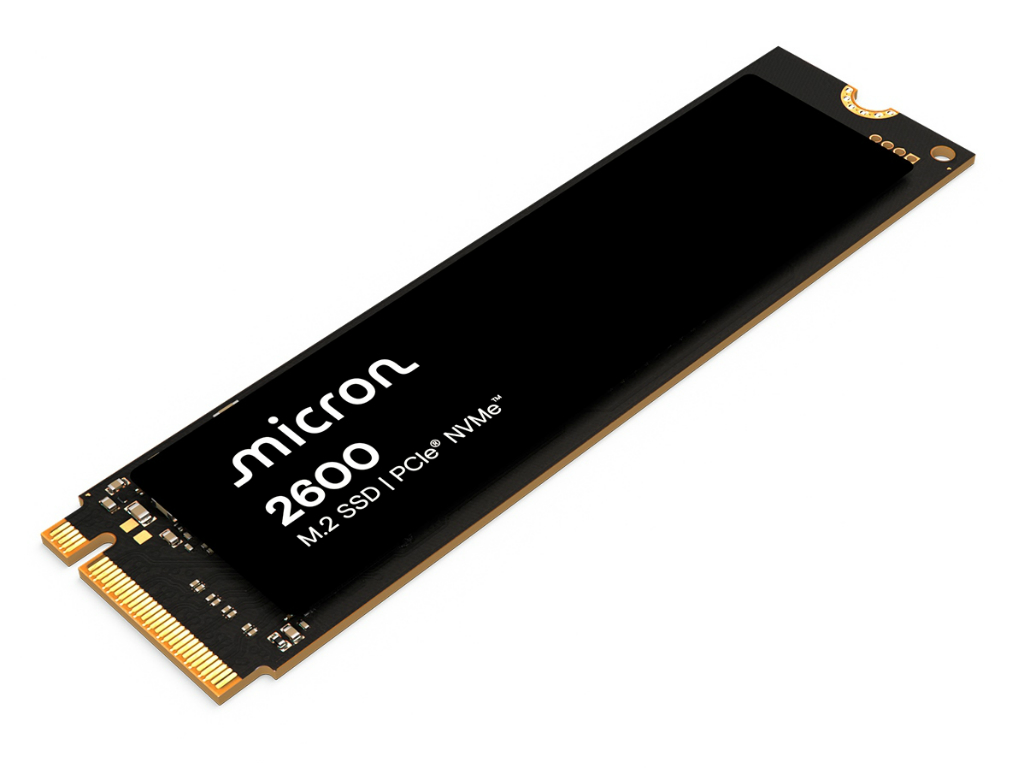第9世代3D QLC NAND採用のクライアント向けPCIe 4.0 SSD、Micron「2600