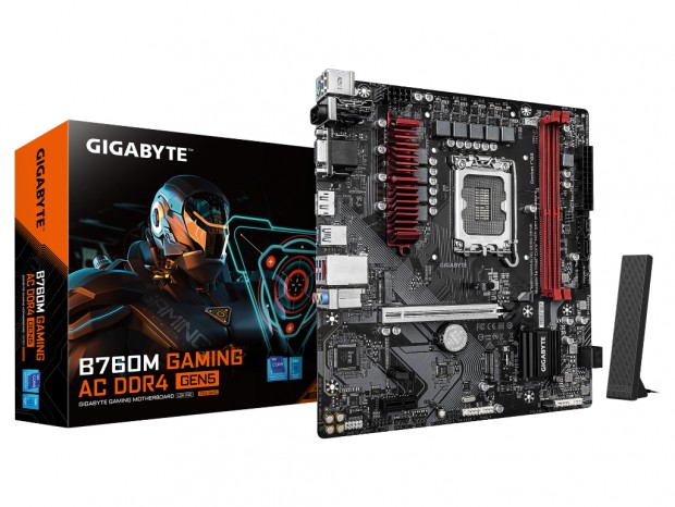 DDR4とPCIe 5.0(x16)対応のエントリーMicroATX、GIGABYTE「B760M GAMING AC DDR4 GEN5」
